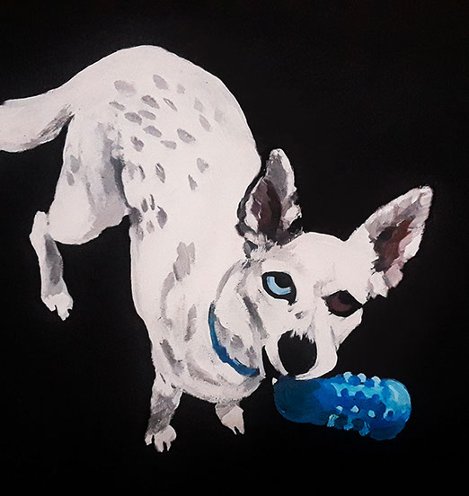 Modern Acrylic painting RStreet