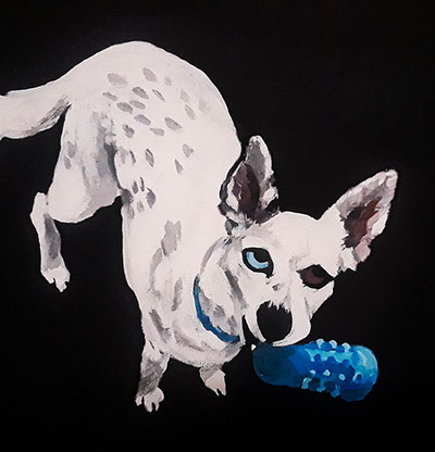 Modern Acrylic painting RStreet